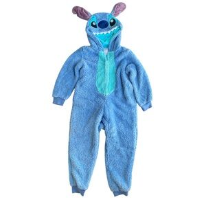 Disney Store Stitch Costume Sleeper Blanket Pajama Size 5/6